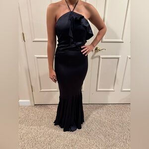 100% silk mermaid just Cavalli dress